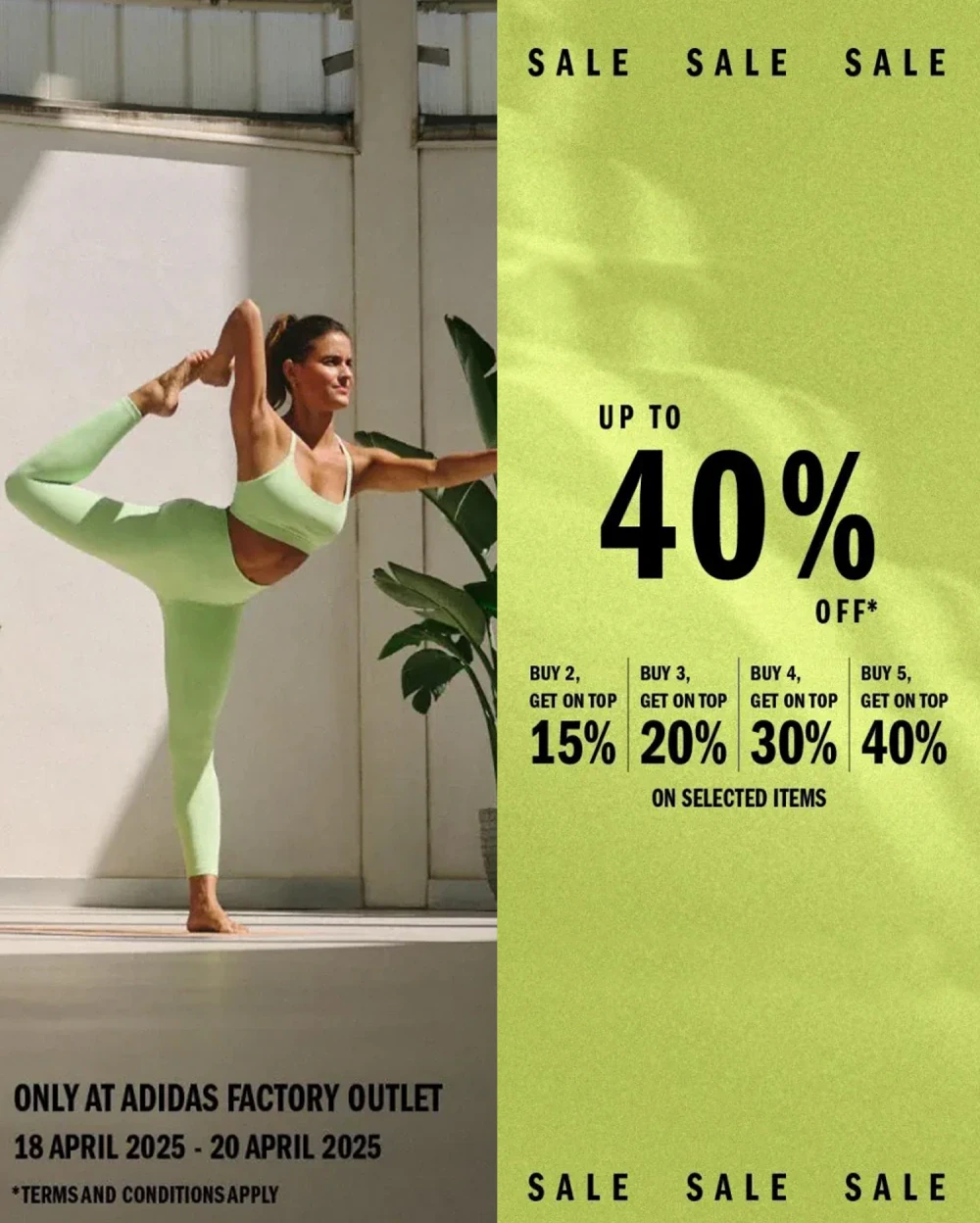 ช้อปต่อไม่ต้องพัก มารับส่วนลดกันไปอีกสูงสุด 40%*
